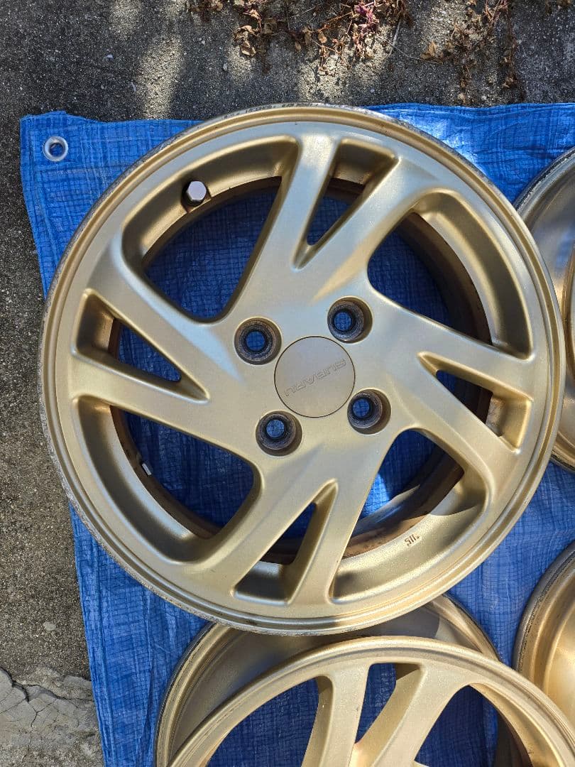 スバル　プレオ純正ホイール　14インチ 5J 4穴 4本 PCD100 +45