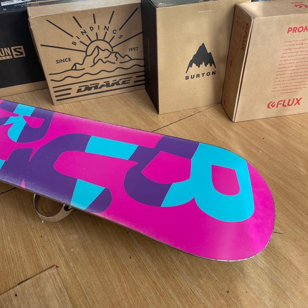 BURTON×SPOON　バートン　スプーンバインディング付　スノーボードセット