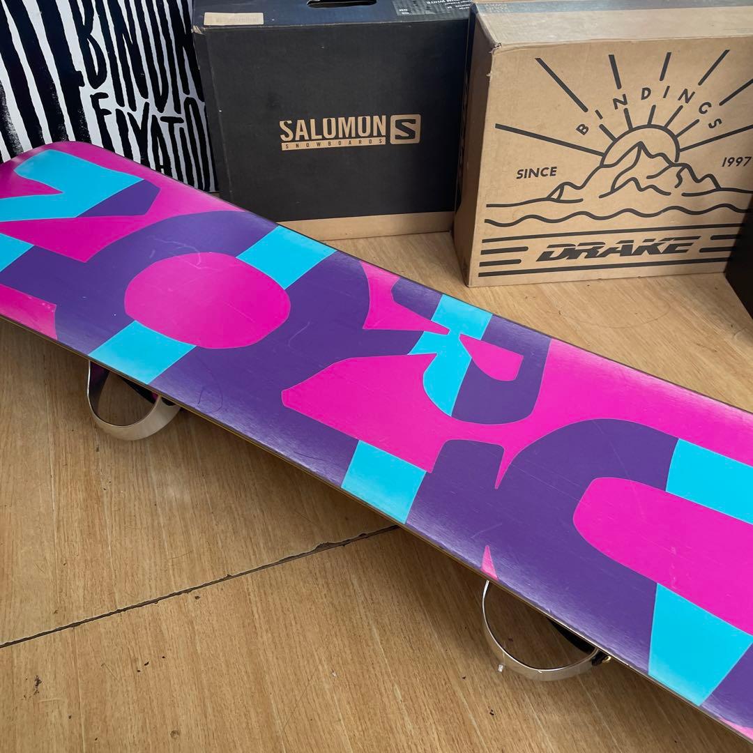 BURTON×SPOON　バートン　スプーンバインディング付　スノーボードセット