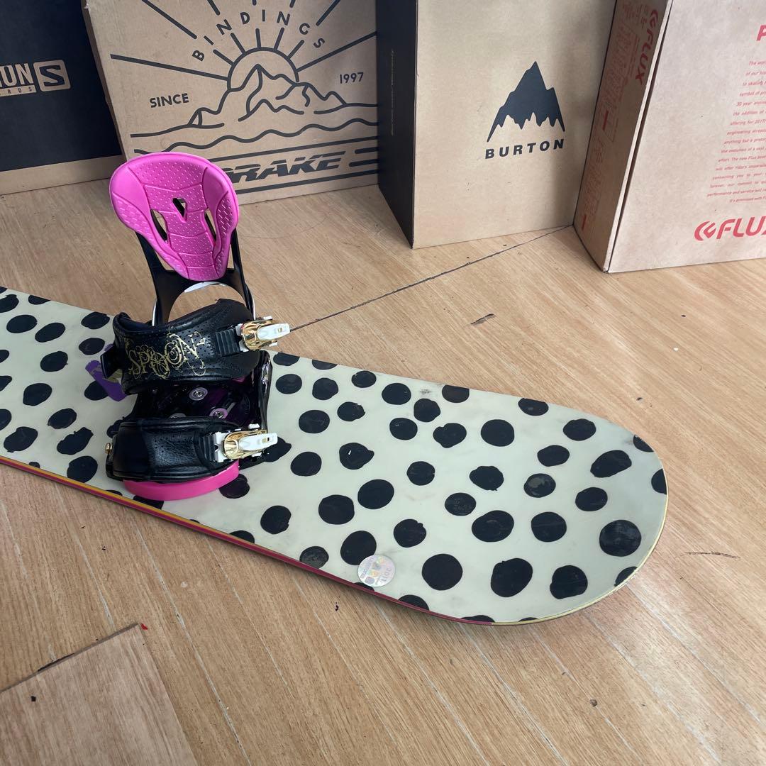 BURTON×SPOON　バートン　スプーンバインディング付　スノーボードセット