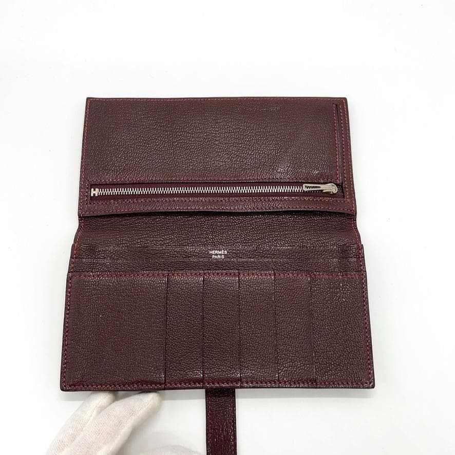 ◇エルメス◇ベアンスフレ/長財布/刻印:R/ブランド