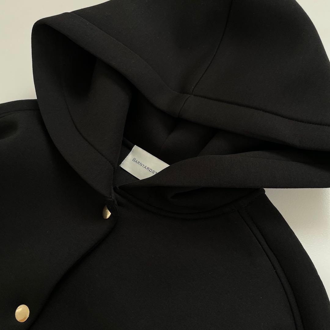 バンヤードストーム　ダンボールフーディーブルゾン　ブラック