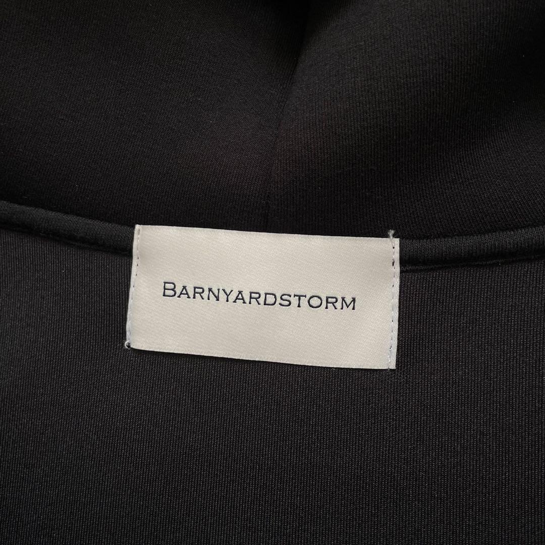 バンヤードストーム　ダンボールフーディーブルゾン　ブラック