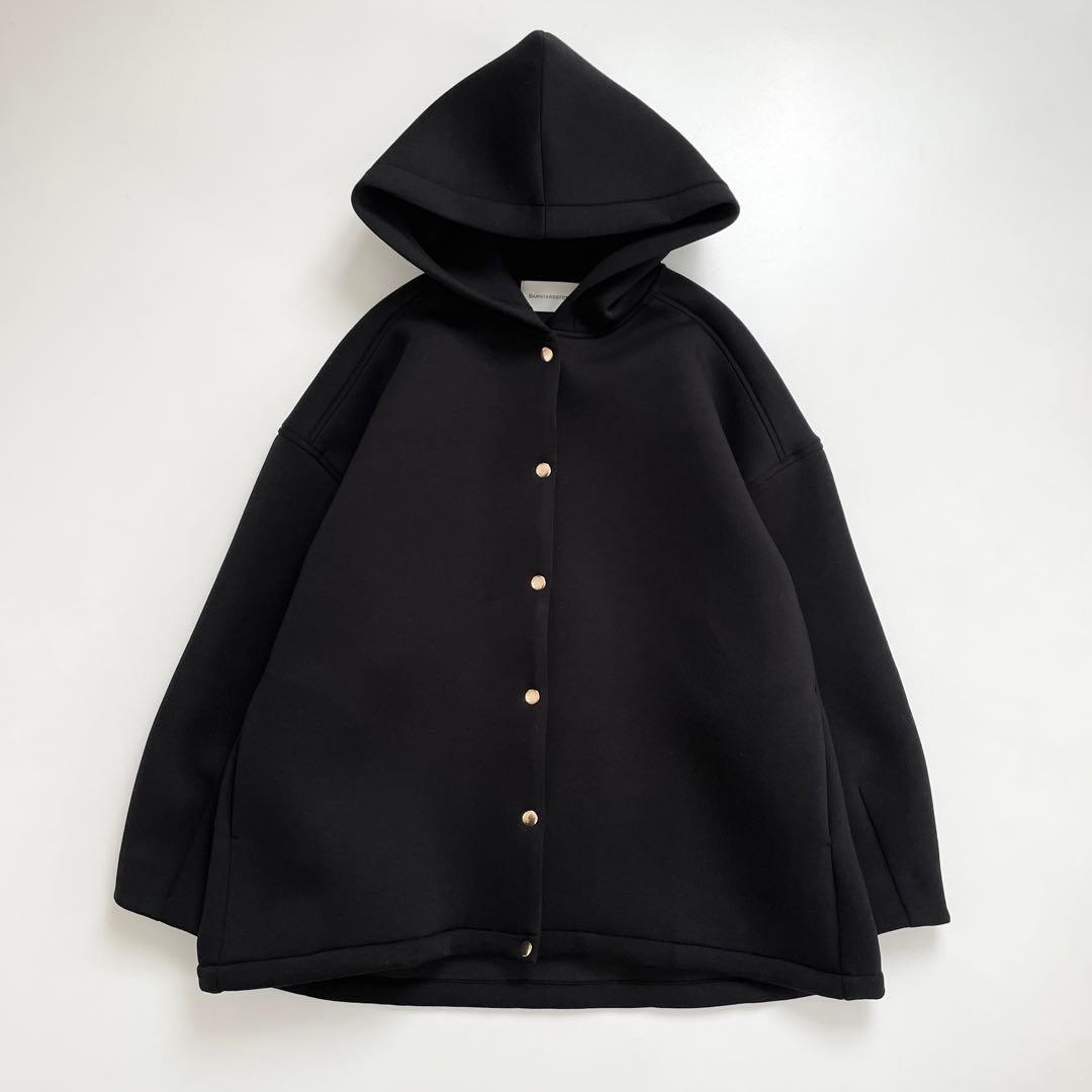 バンヤードストーム　ダンボールフーディーブルゾン　ブラック