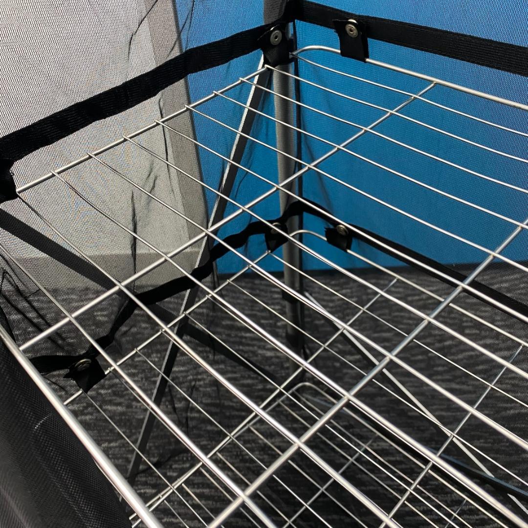 廃盤品 スノーピークメッシュラックスタンド ネットラックスタンド