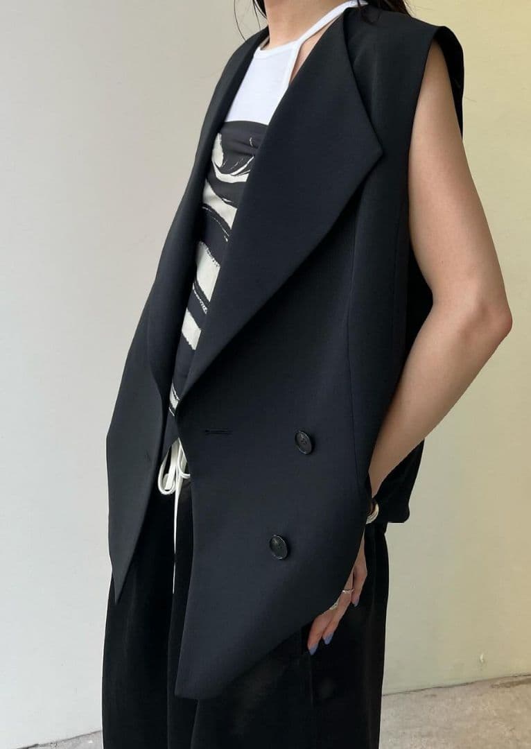 サクラ★スタニングルアー　waltzアシンメトリックベスト&ラップスカート