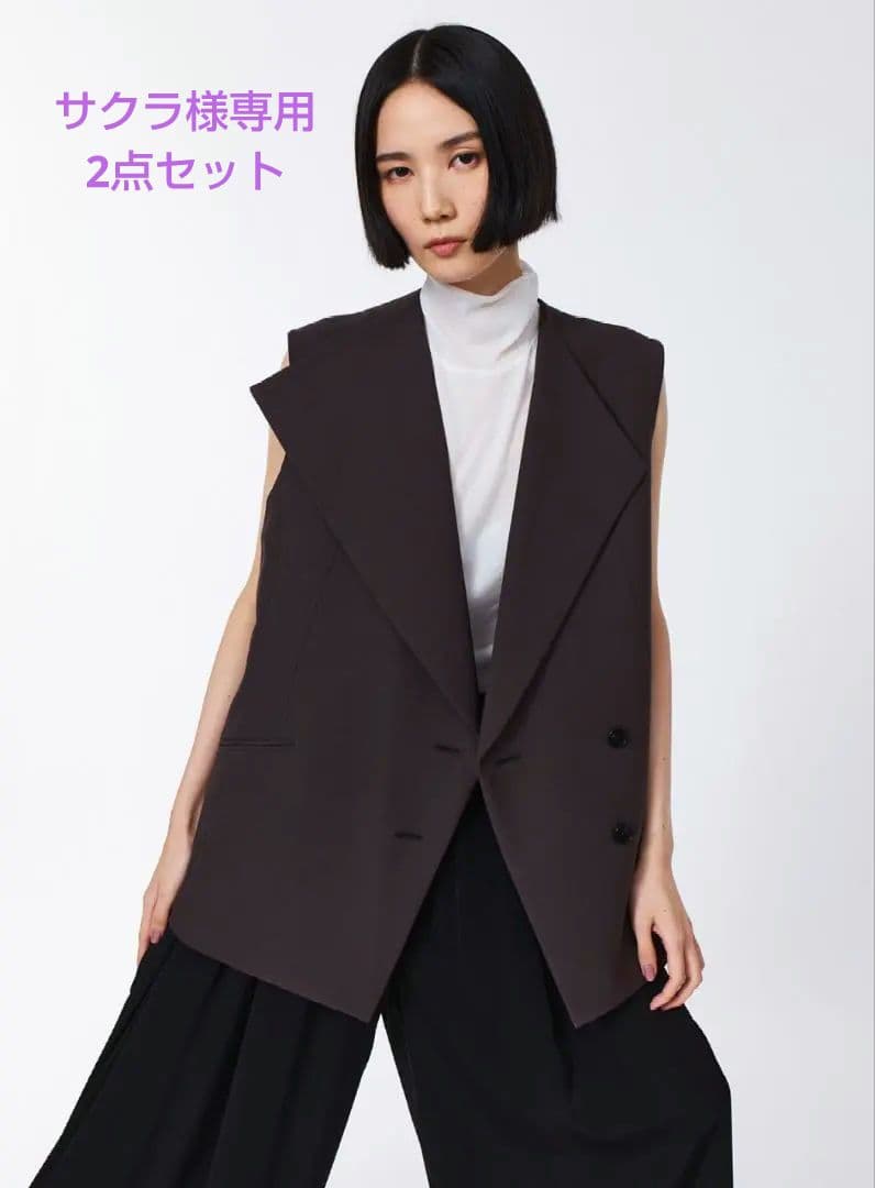 サクラ★スタニングルアー　waltzアシンメトリックベスト&ラップスカート