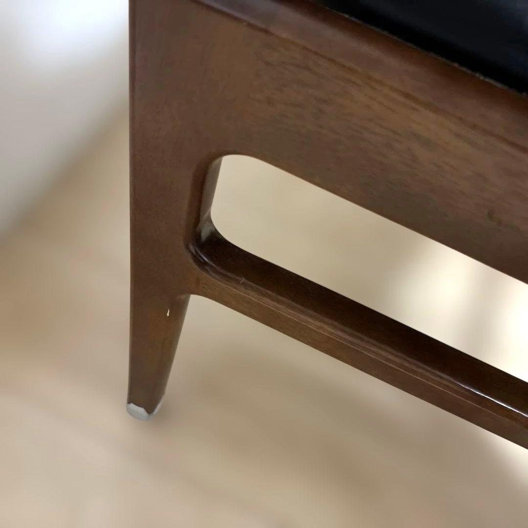 みゆの様 カリモク60＋アームレスダイニングチェア　スタンダードブラック　①