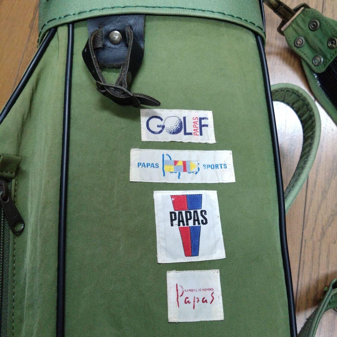 パパス　papas ゴルフバッグ