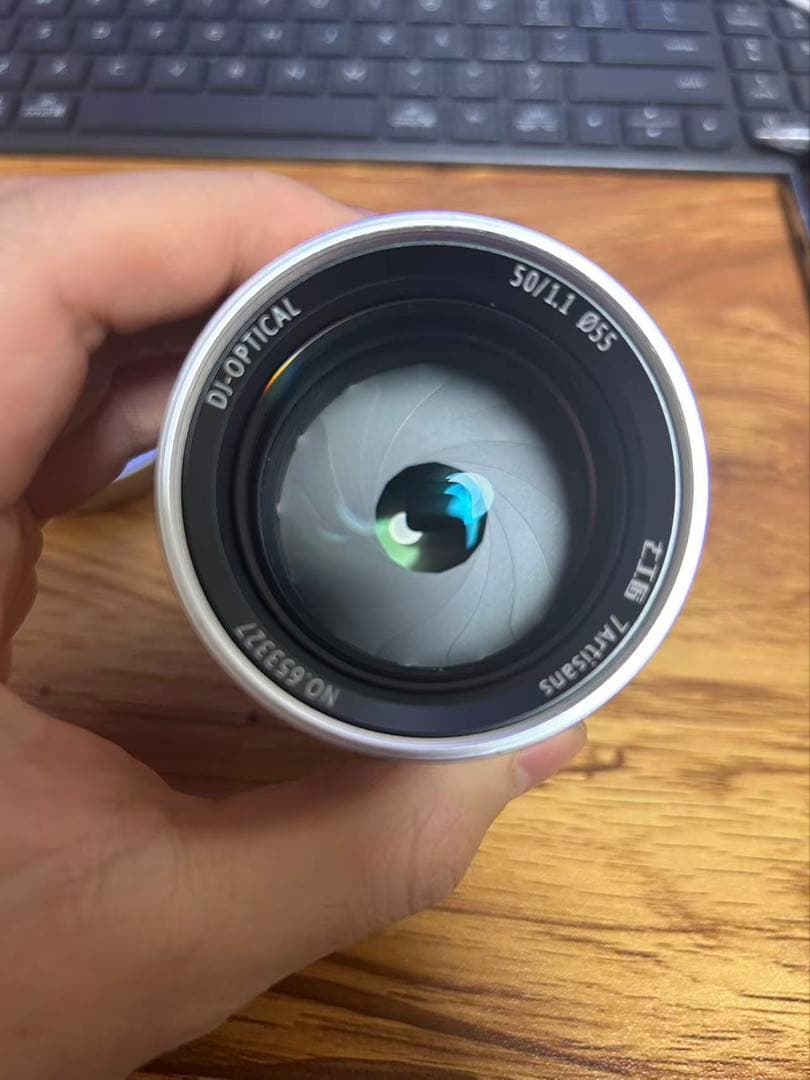 稀少银色 【美品】7Artisans 50mm F1.1 ライカMマウント