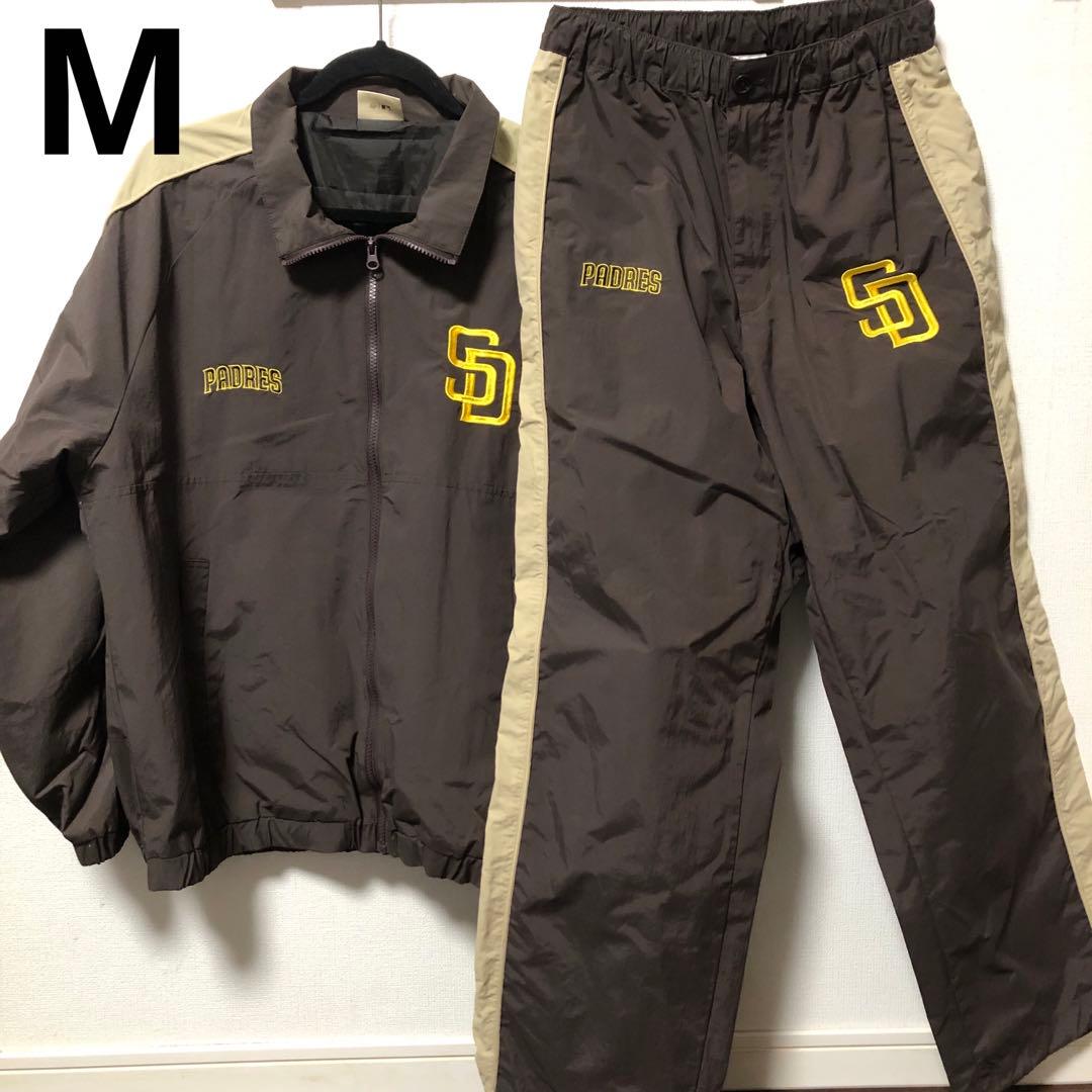 サンディエゴ・パドレス ジャケット　MLBセットアップ　Mサイズ