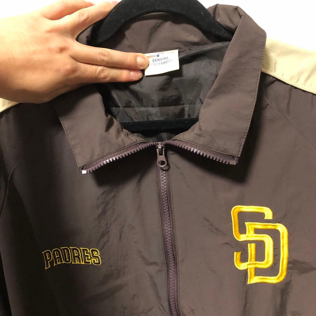 サンディエゴ・パドレス ジャケット　MLBセットアップ　Mサイズ