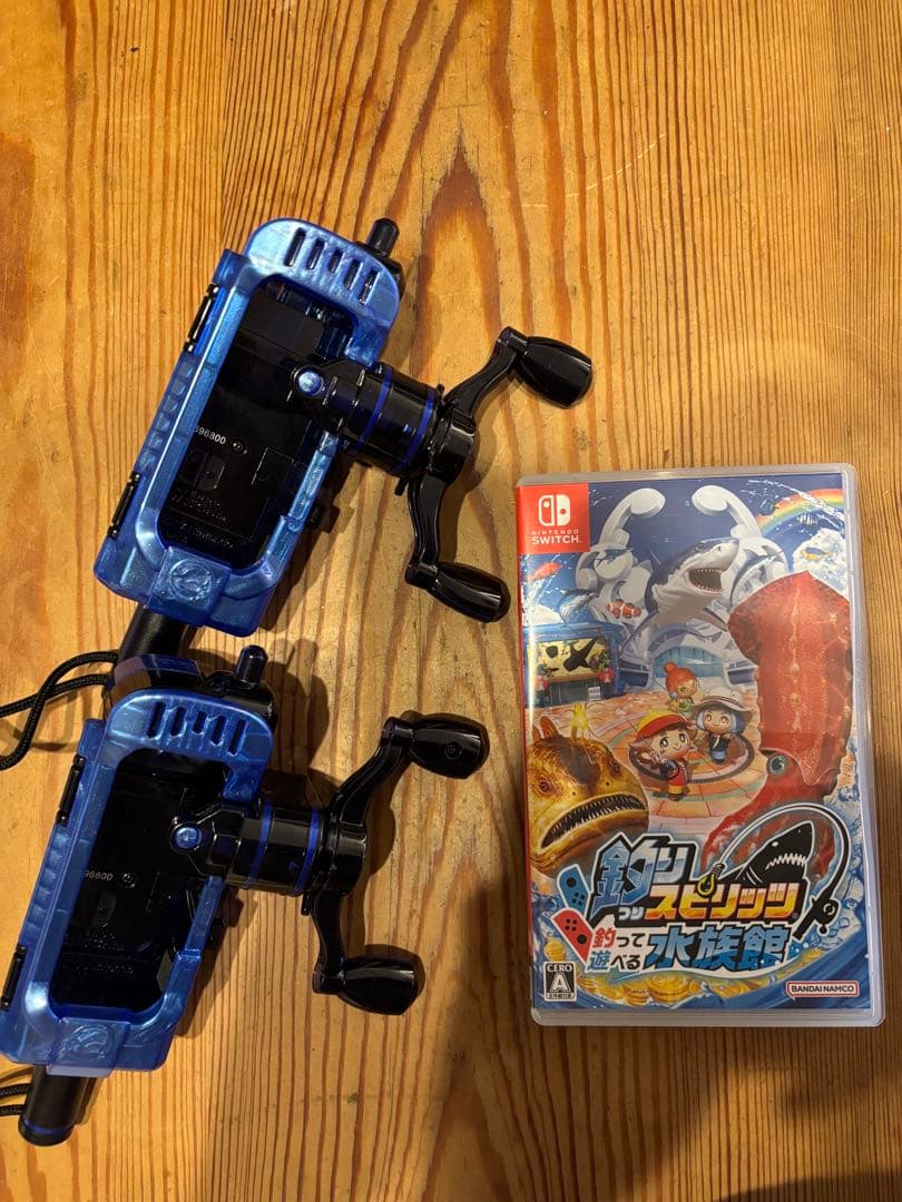 ［専用］switch 釣りスピリッツ 水族館で遊ぼう！ 竿コン2個付き