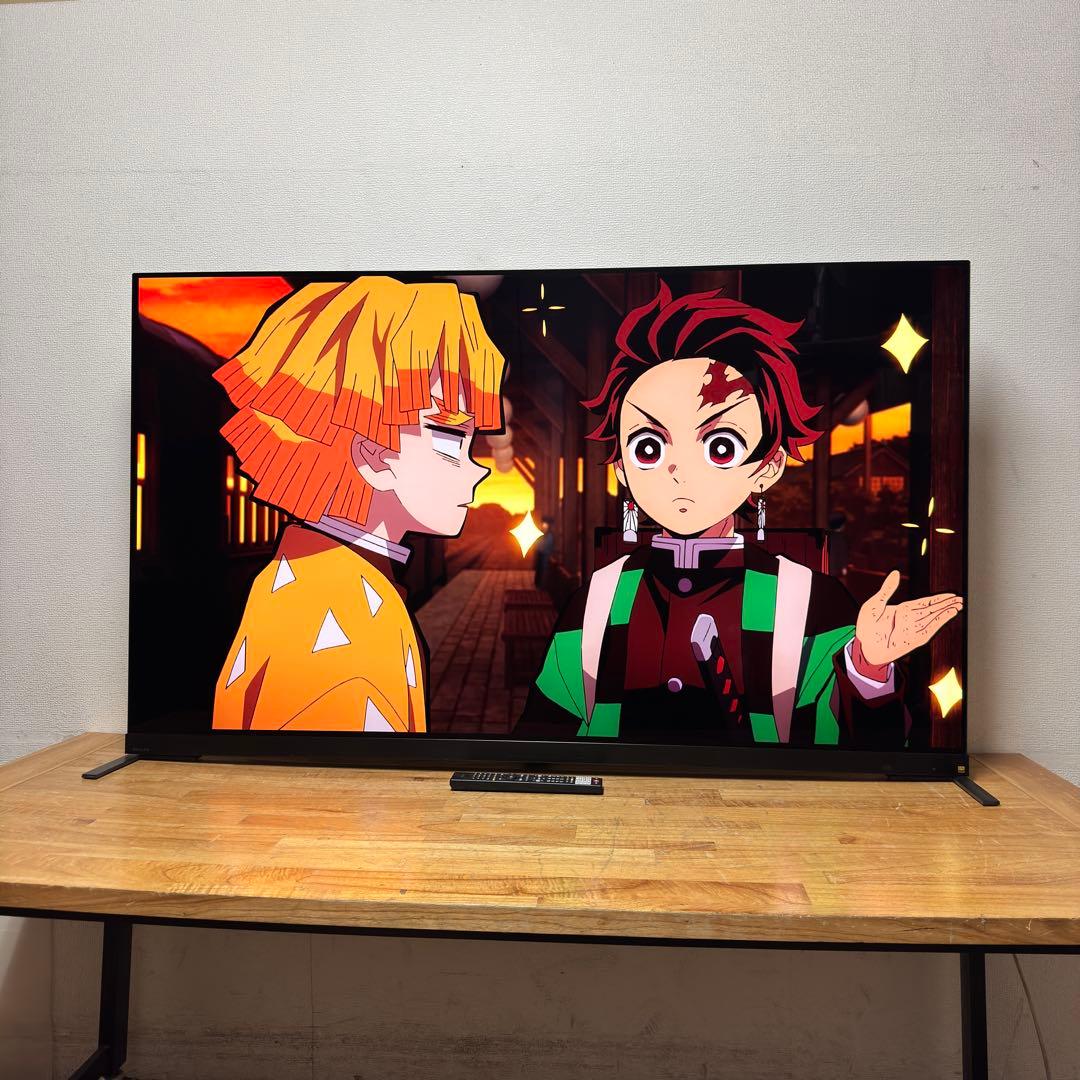 TOSHIBA 65V型 4K 有機EL テレビ REGZA 65X9900M