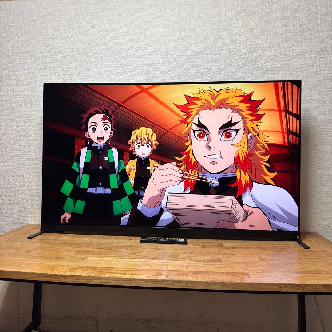 TOSHIBA 65V型 4K 有機EL テレビ REGZA 65X9900M