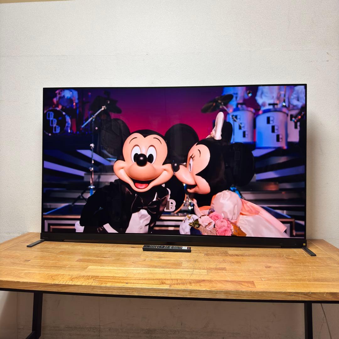 TOSHIBA 65V型 4K 有機EL テレビ REGZA 65X9900M