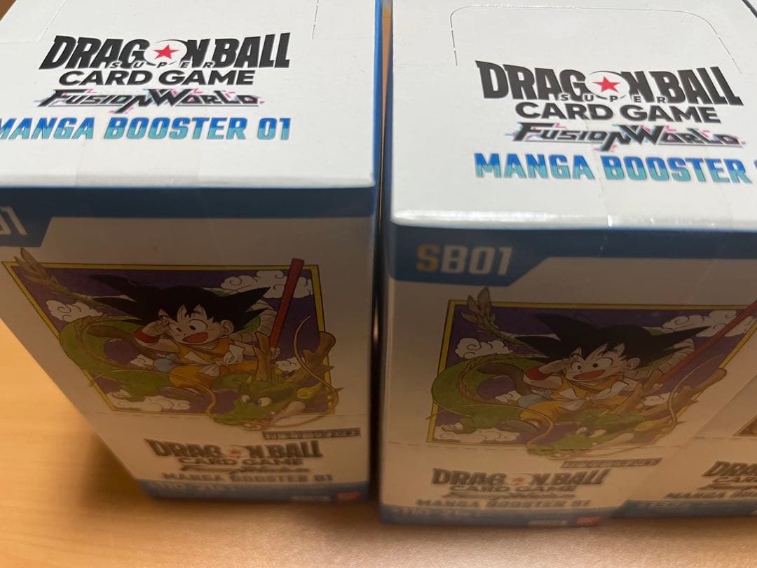 ドラゴンボールカードゲーム MANGA BOOSTER 01未開封　2個