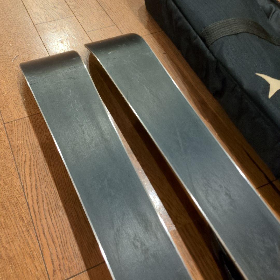 送料無料 Atomic STI 123cmミッドスキー板 希少専用ケース付！