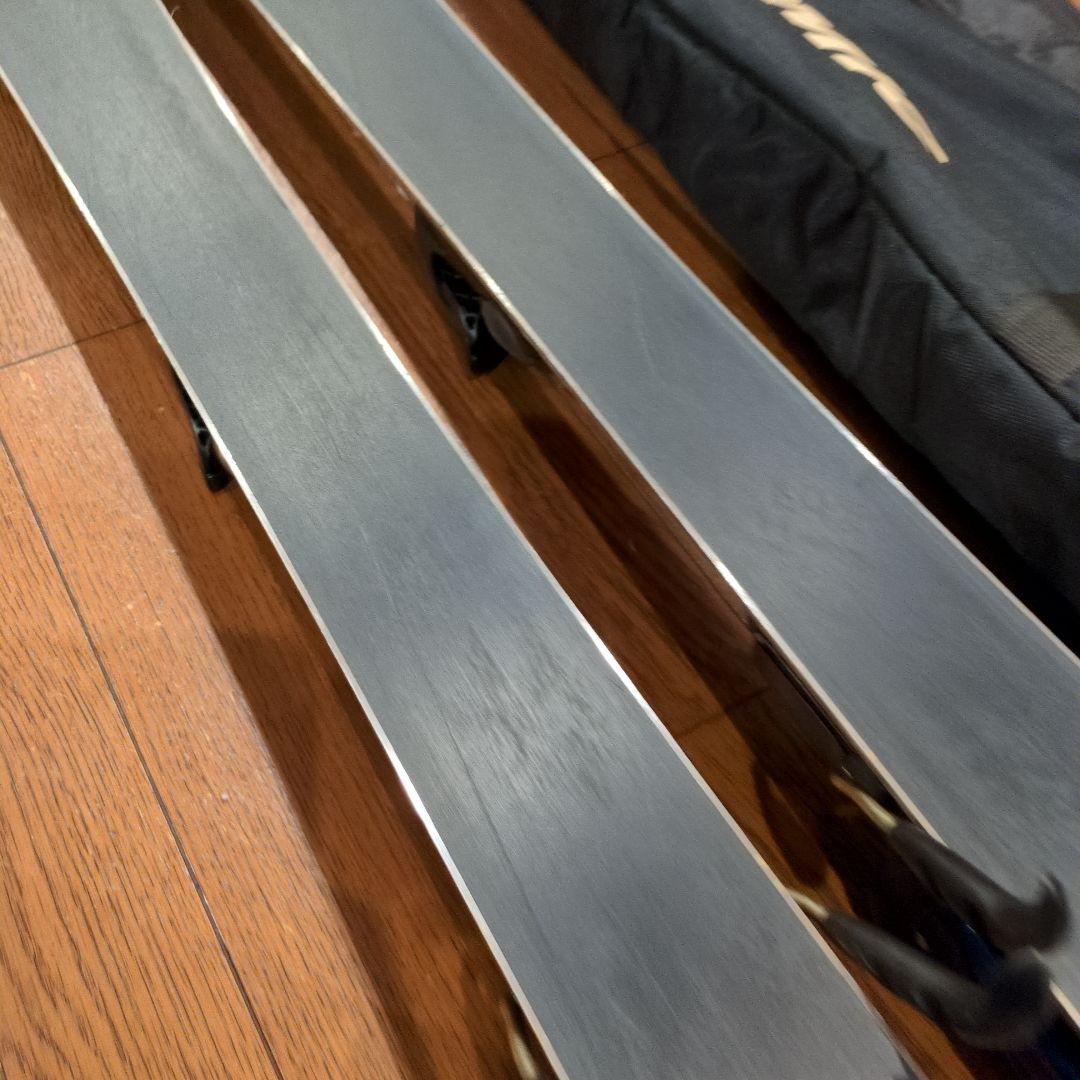 送料無料 Atomic STI 123cmミッドスキー板 希少専用ケース付！