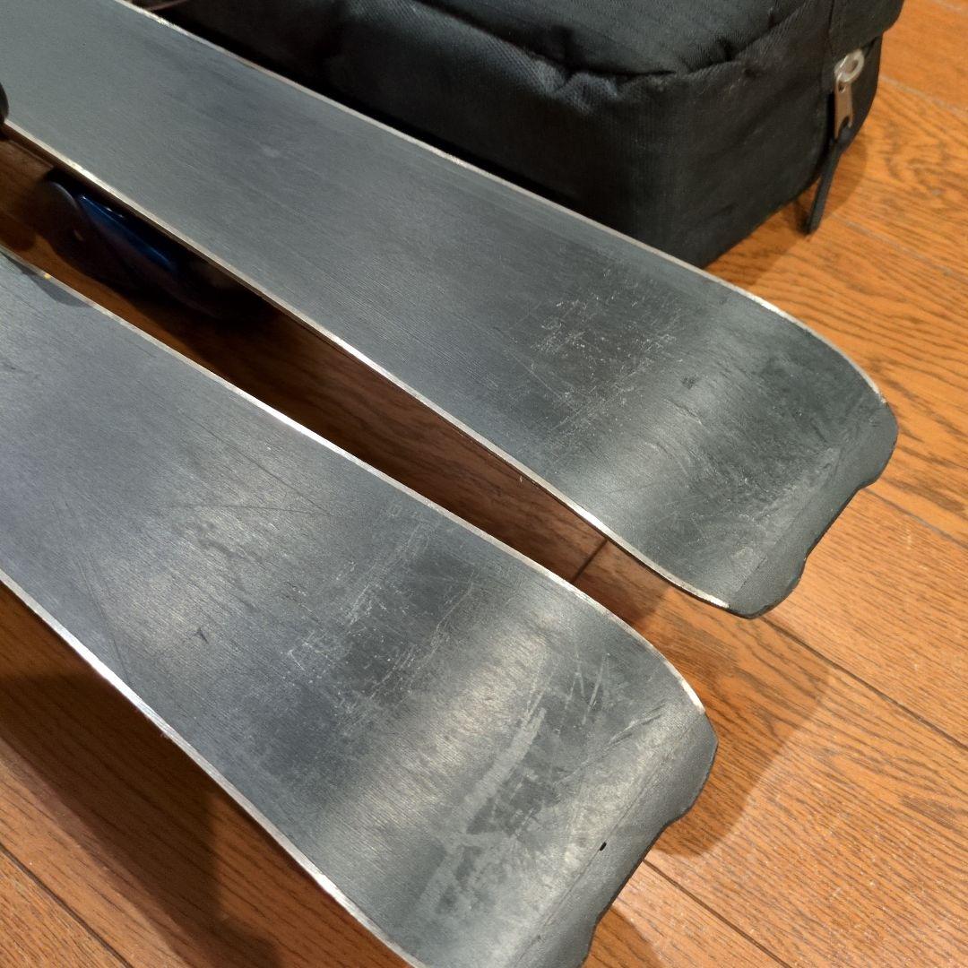 送料無料 Atomic STI 123cmミッドスキー板 希少専用ケース付！