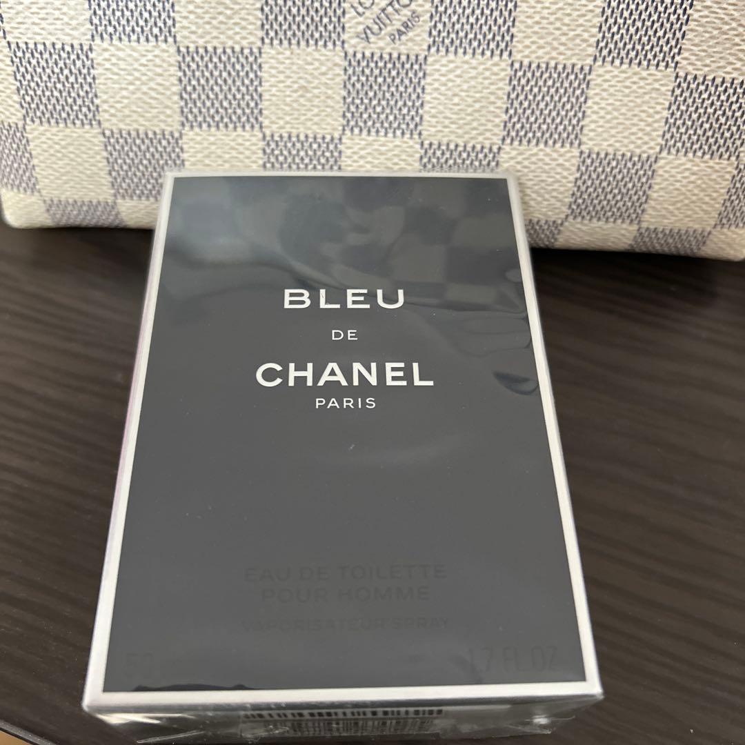 新品CHANELブルードゥシャネル　オードゥトワレット　ヴァポリザター50ml
