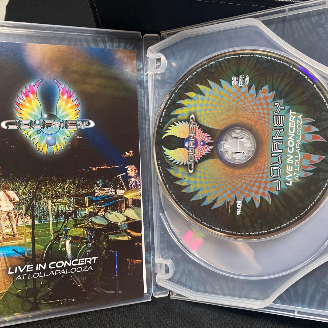 ジャーニー2点セット/ライヴ・イン・コンサート・アット・ロラパルーザ