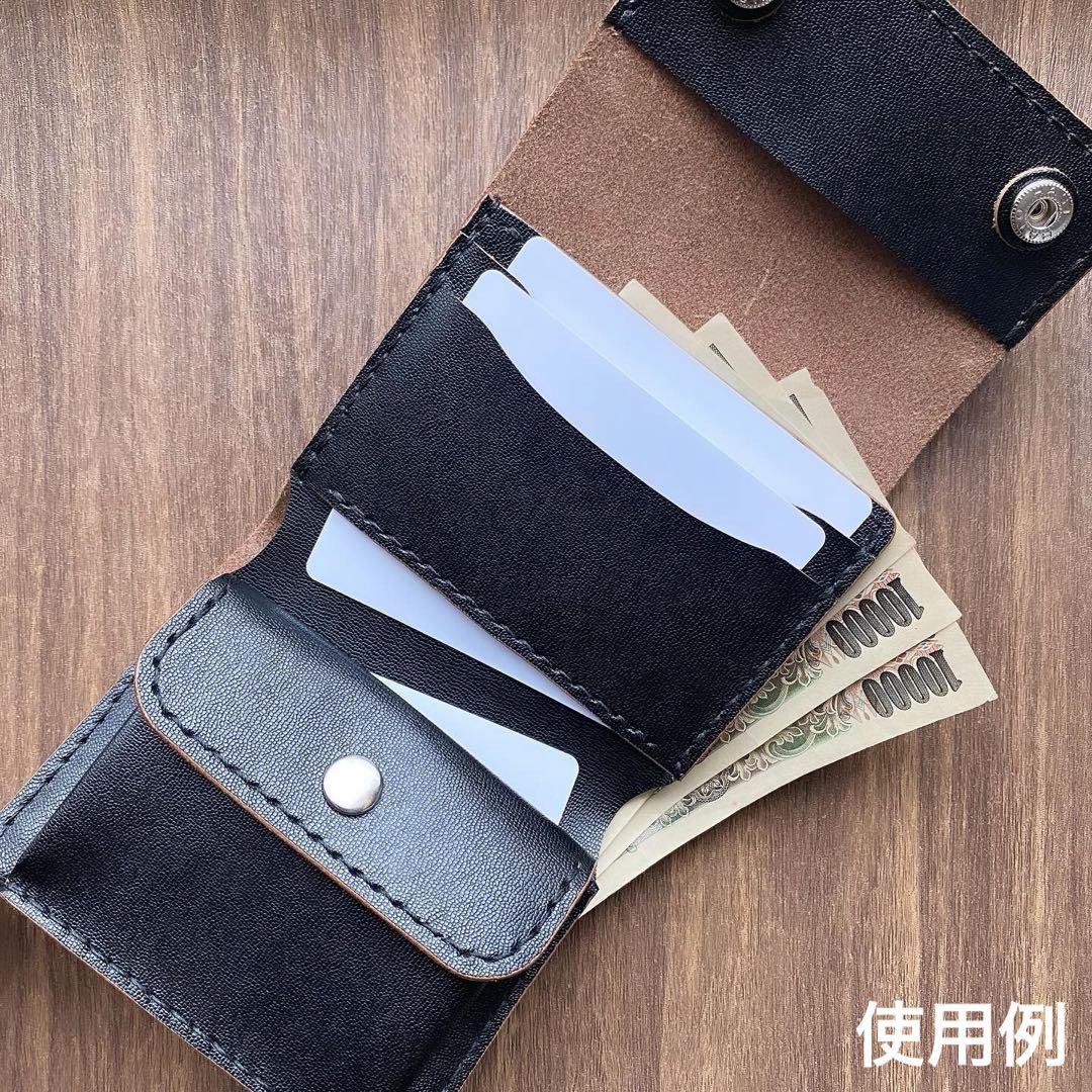 《百合の紋章》三つ折りウォレット