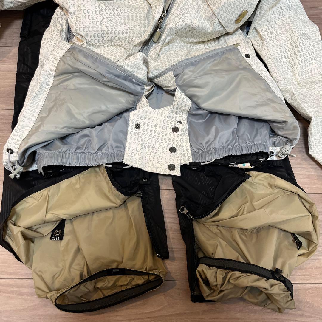 スノーボードウェアセット S ケツパッドやアンダーウェア込み