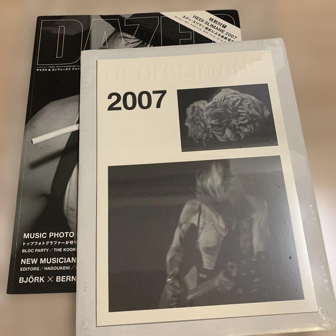 DAZED＆CONFUSED JAPAN #62 エディ・スリマン　写真集