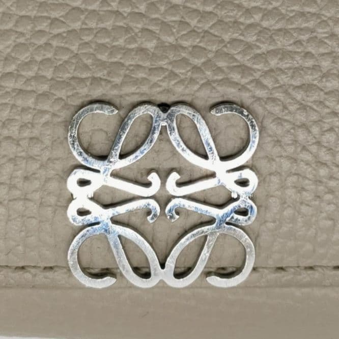 ロエベ　6連キーケース　アナグラム　ライトゴースト　ベージュ