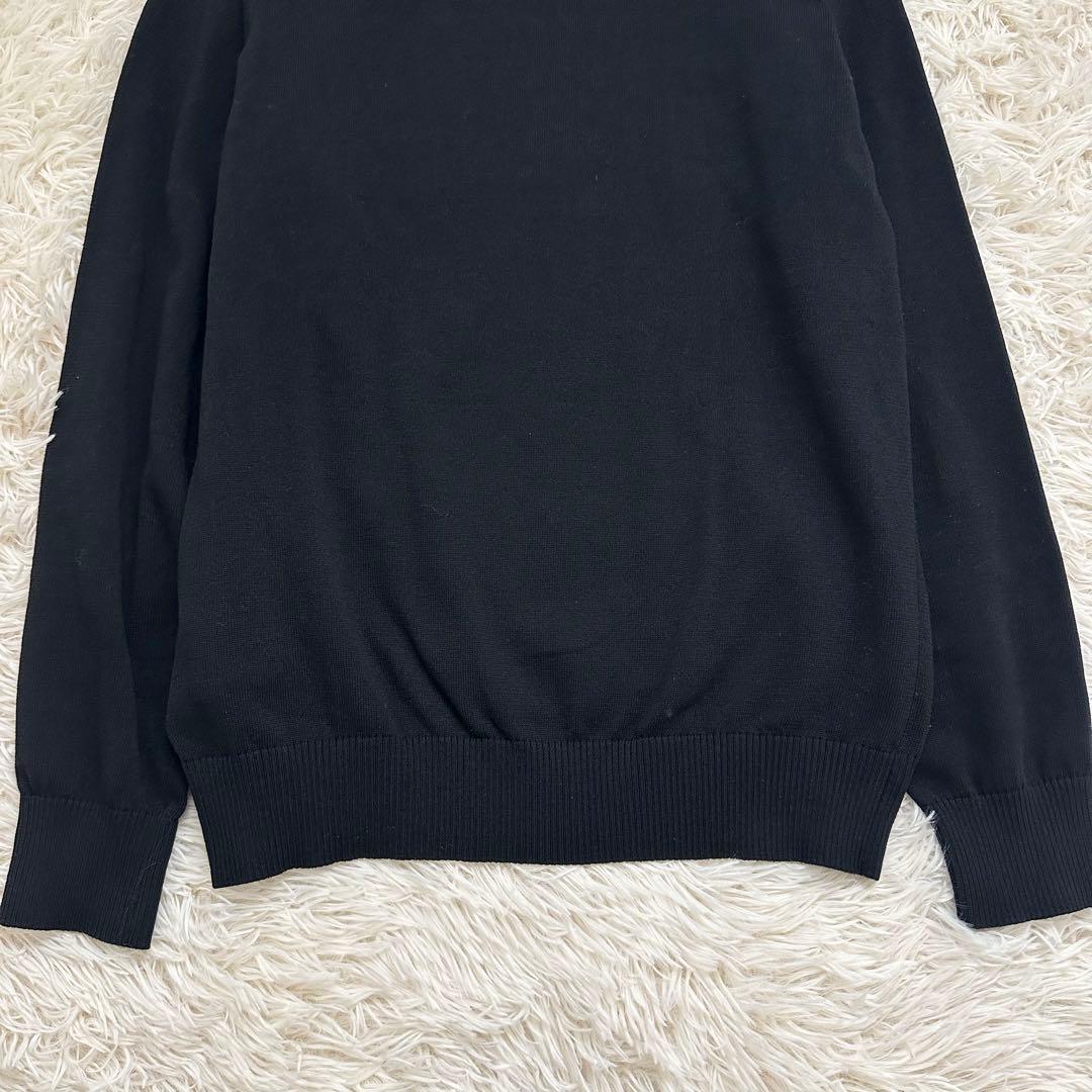 2023✨️ジャックバニー 大きいサイズ XL ロゴ ニットセーター 黒