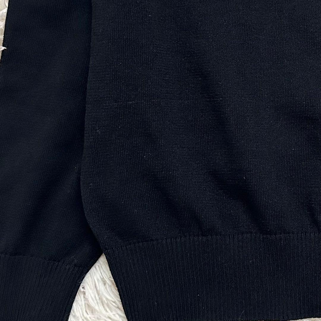 2023✨️ジャックバニー 大きいサイズ XL ロゴ ニットセーター 黒