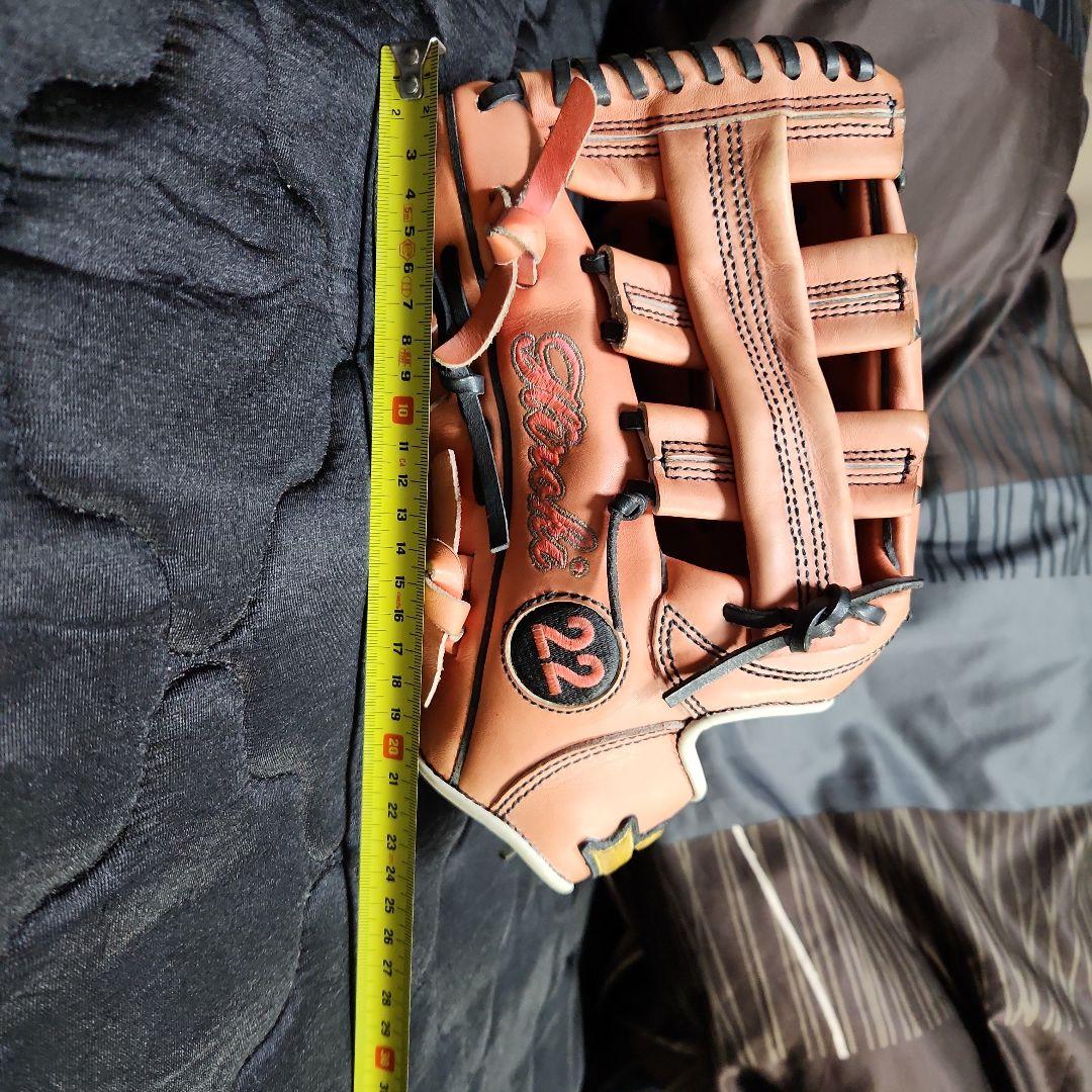 ★SSK オーダー軟式グローブ ※左投げ外野手 軟式、草野球に！状態良！