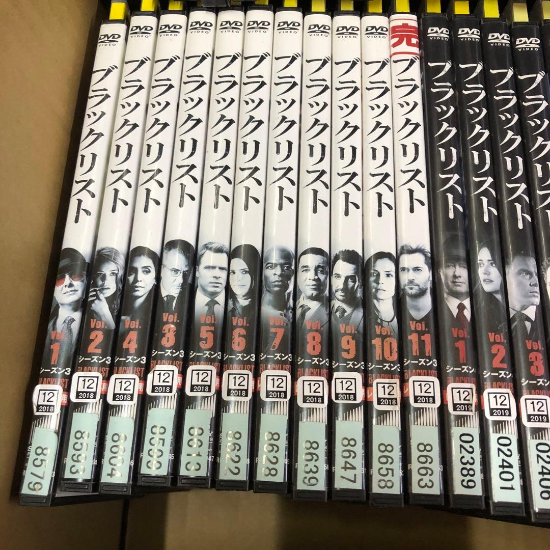 【送料無料】ブラックリスト　シーズン1〜6まで　セット　レンタル落ち DVD