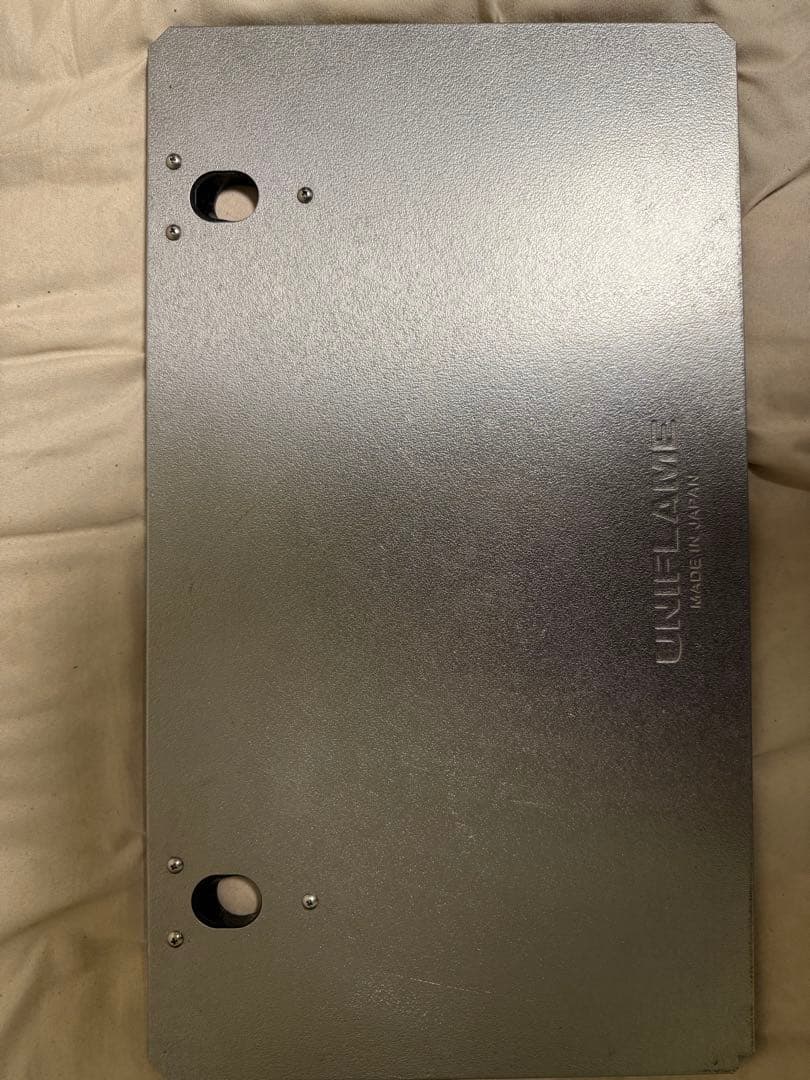 ユニフレーム　焚き火テーブル　フィールドラック