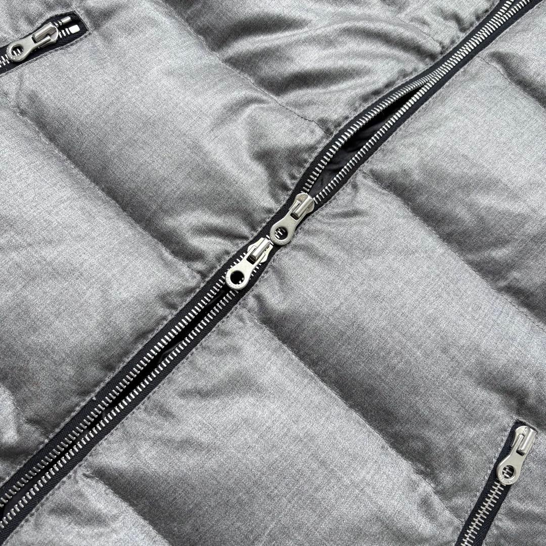 デュべティカ 別注 チェルッティ ダウンベスト フード カシミヤ混 高級素材