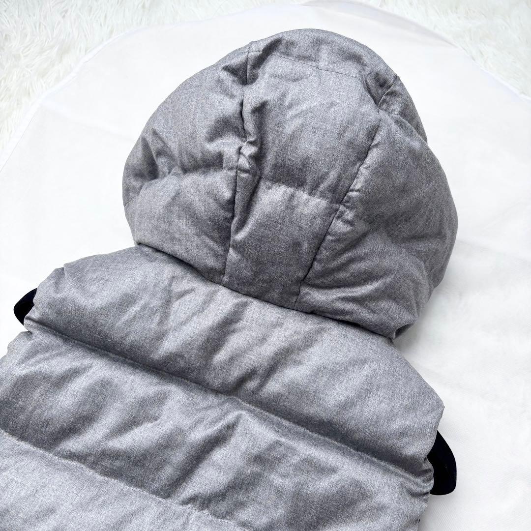 デュべティカ 別注 チェルッティ ダウンベスト フード カシミヤ混 高級素材