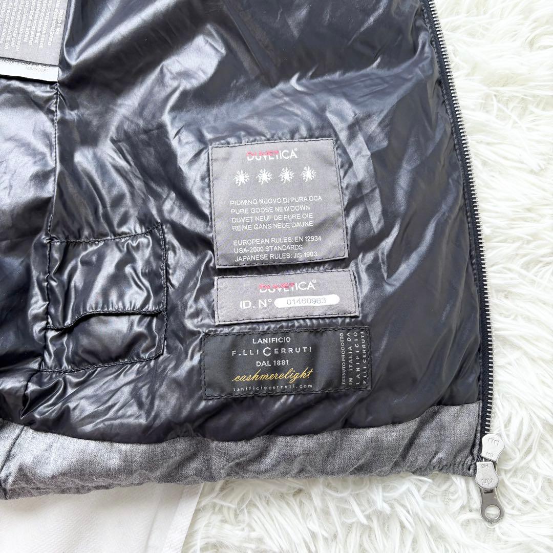 デュべティカ 別注 チェルッティ ダウンベスト フード カシミヤ混 高級素材