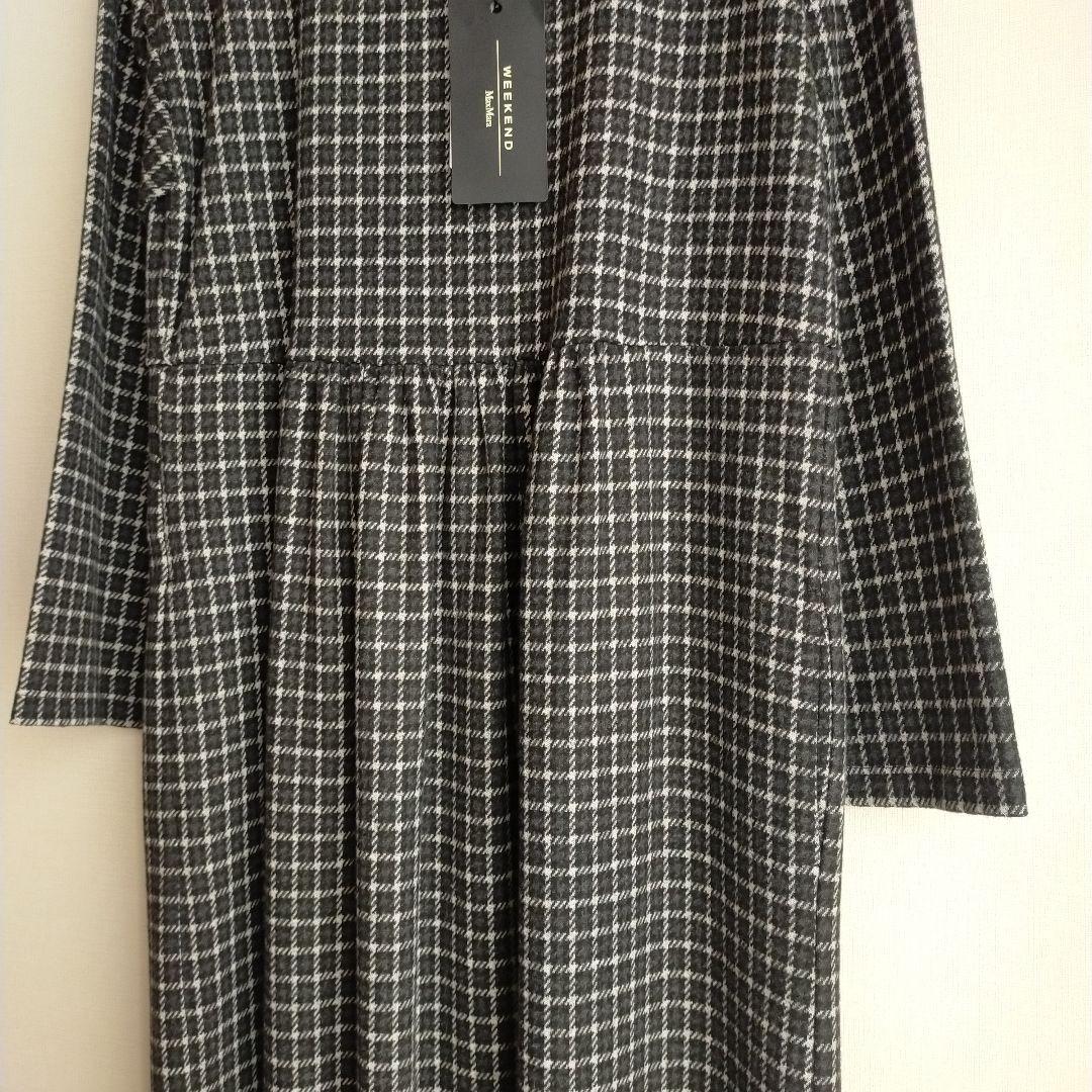 新品未使用 マックスマーラウィークエンド フランネルドレス チェックワンピース
