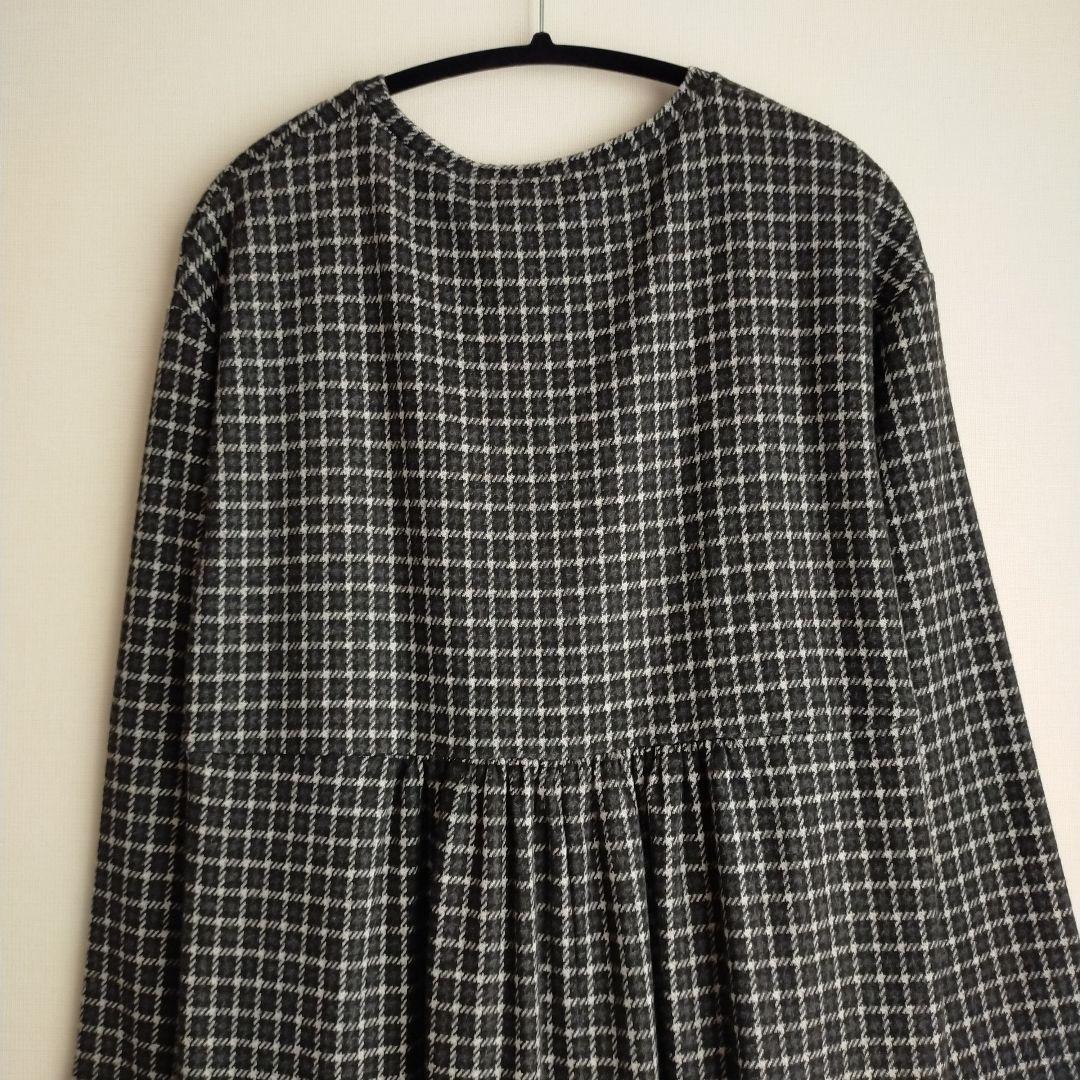 新品未使用 マックスマーラウィークエンド フランネルドレス チェックワンピース