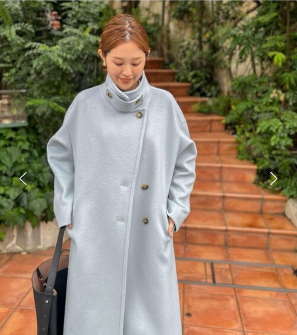 NOLLEY’S Sophi KIWI 2WAYチェスターコート サックス