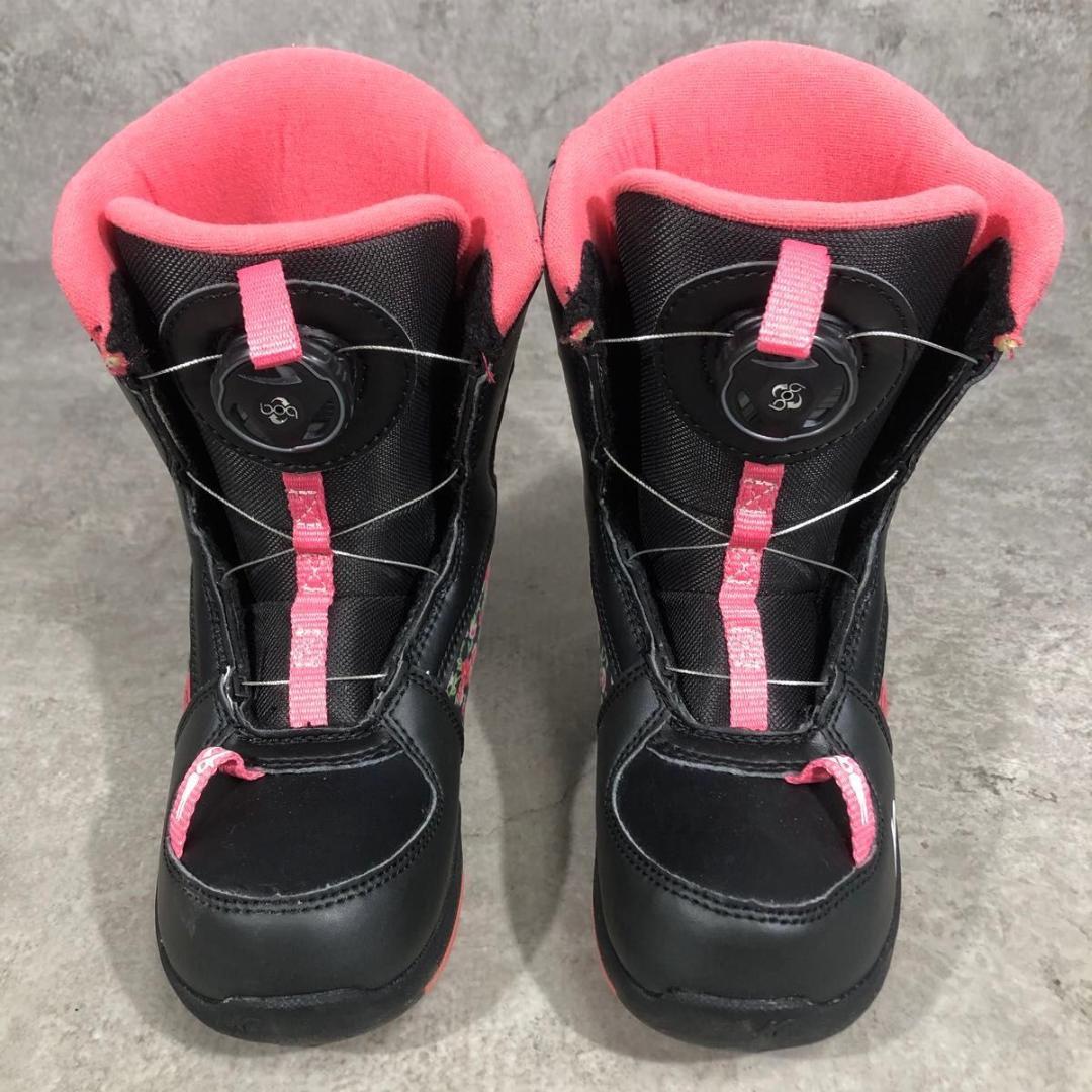 美品 BOA K2 LIL KAT 18.5cm スノーボード ブーツ 花柄