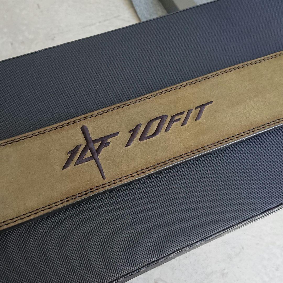 新品 10FIT パワーベルト リフティングベルト スエードレザー