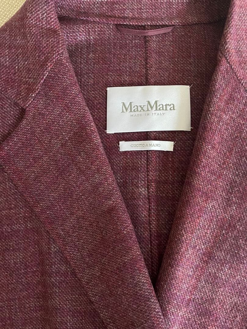 レア！マックスマーラ Max Mara カシミヤ100％コート イタリア製
