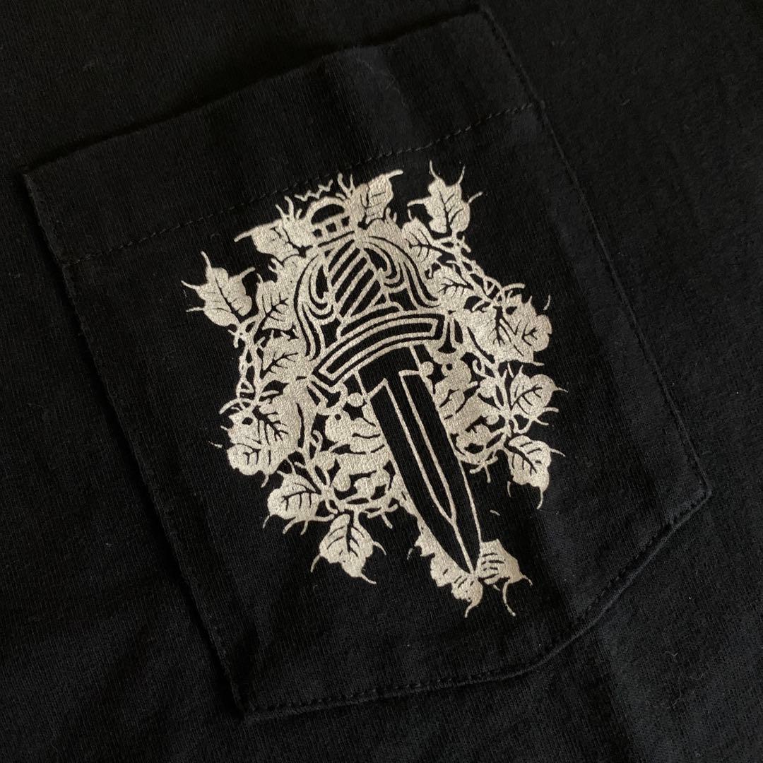 美品 CHROME HEARTS クロムハーツ ロンtシャツ アメリカ製