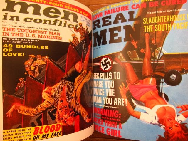 アート・デザイン・音楽 Men's Adventure Magazines in Postwar