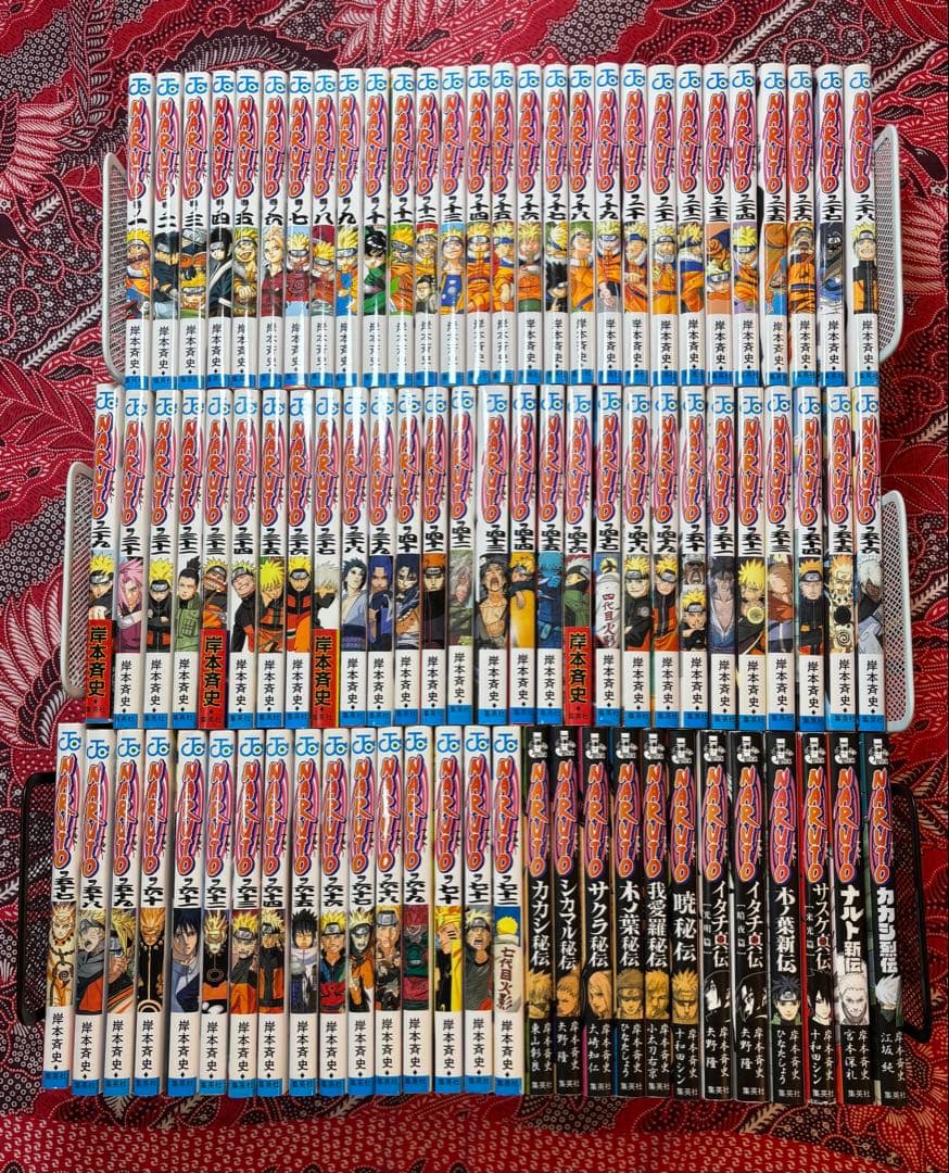 NARUTO-ナルト- 1〜72巻 全巻 ＋ 関連本多数‼︎ 岸本斉史