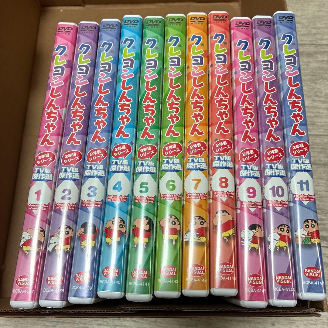全てセル版★クレヨンしんちゃん TV版傑作選 2年目シリーズ　全11巻セット