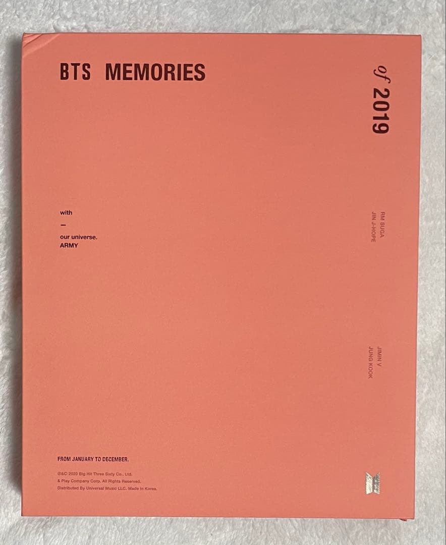 BTS MEMORIES DVD 2016 2018-2021 日本語字幕付