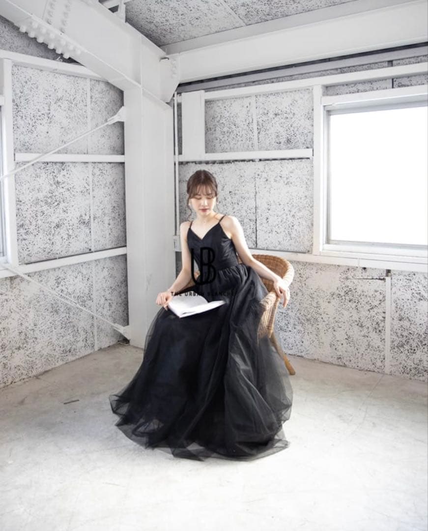 THE URBAN BLANCHE ORIGINAL ブラックドレス　CD33